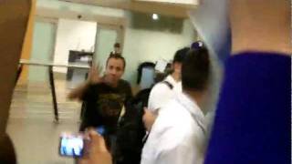 Howie D llega a Lima, Peru (23/11/11)