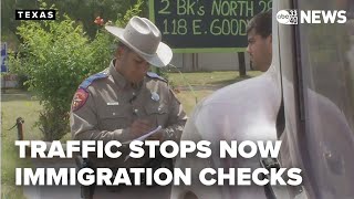 Traffic stops in Texas could soon include immigration checks under new program