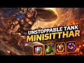 UNSTOPPABLE TANK MINISITTHAR 😈 | Best Tank Build MLBB