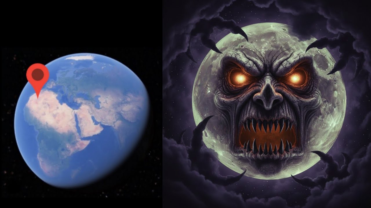 LUNAR MOON on Google Maps And Google Earth! 🌍😱