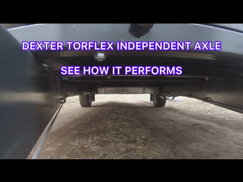 RED CENTRE CARAVAN - DEXTER TORFLEX INDEPENDENT TORSION AXLE - SEE HOW IT  PERFORMS | SEPS ADVENTURES - YouTube