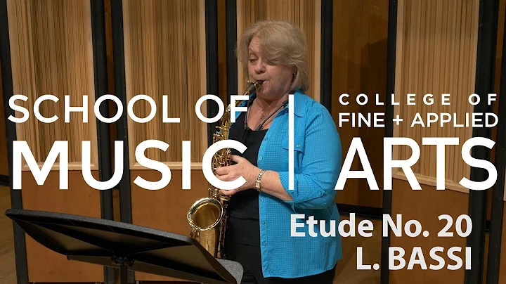Professor Debra Richtmeyer: ILMEA Saxophone - Etud...