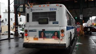 MTA: 2002 New Flyer D60HF "Galaxy" Articulated [5534] Bx39 bus