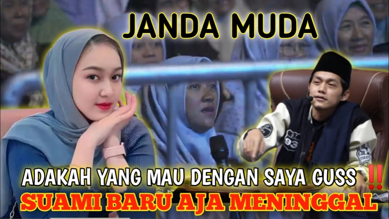 GUS IQDAM DI CURHATI JANDA MUDA YANG BARU SAJA DI TINGGAL SUAMI MENINGGAL