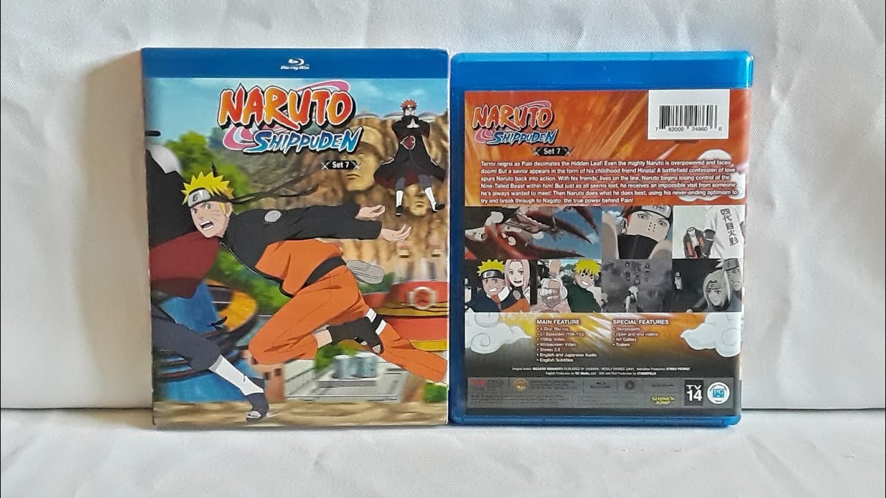Unboxing Naruto Shippuden Volume 7 Blu-ray