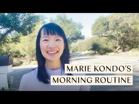 Marie Kondo's Morning Routine