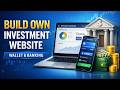 How to Make Investment Website | investment Website Development | Create Wallet & Banking Website