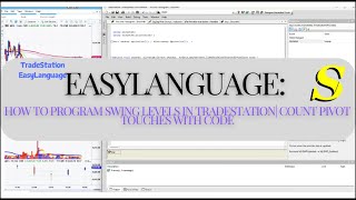How to Program Swing Levels in TradeStation| Count Pivot Touches with Code