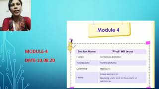 Module-4 Class-2 A+C (English) 10.08.20 @sfsnarengi