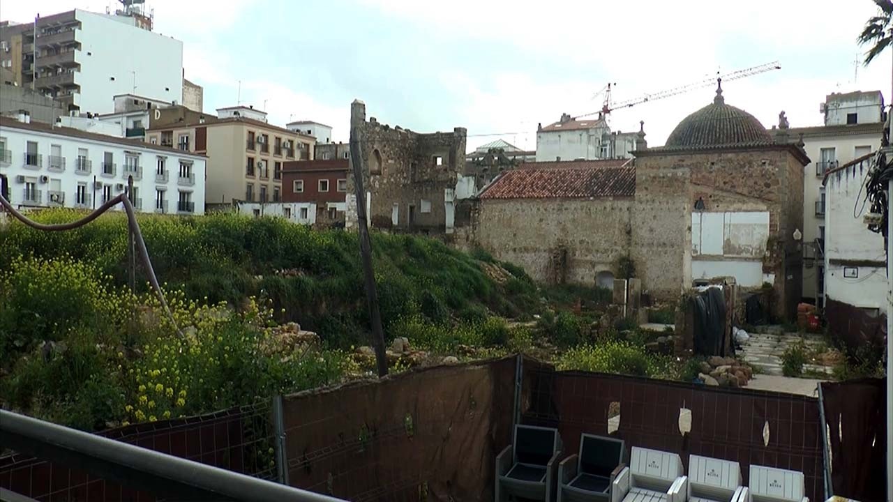 TVEX 09.03.26 EN LA PICOTA 1958 La pérgola desaparece del proyecto de las Concepcionistas