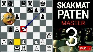 TOP 3 Jebakan catur mematikan dengan POLA SKAKMAT PATEN part 3
