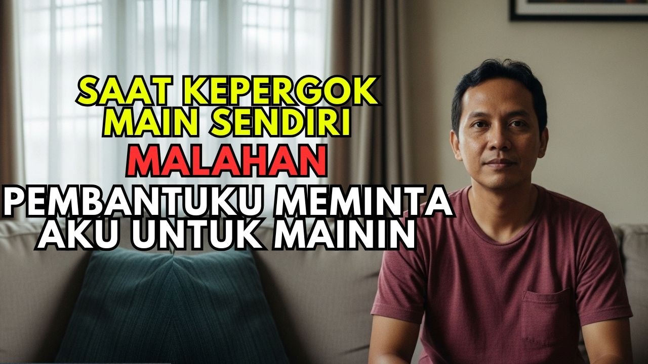 AKU TAK SENGAJA  MELIHAT KAMAR PEMBANTU,TERNYATA...!!