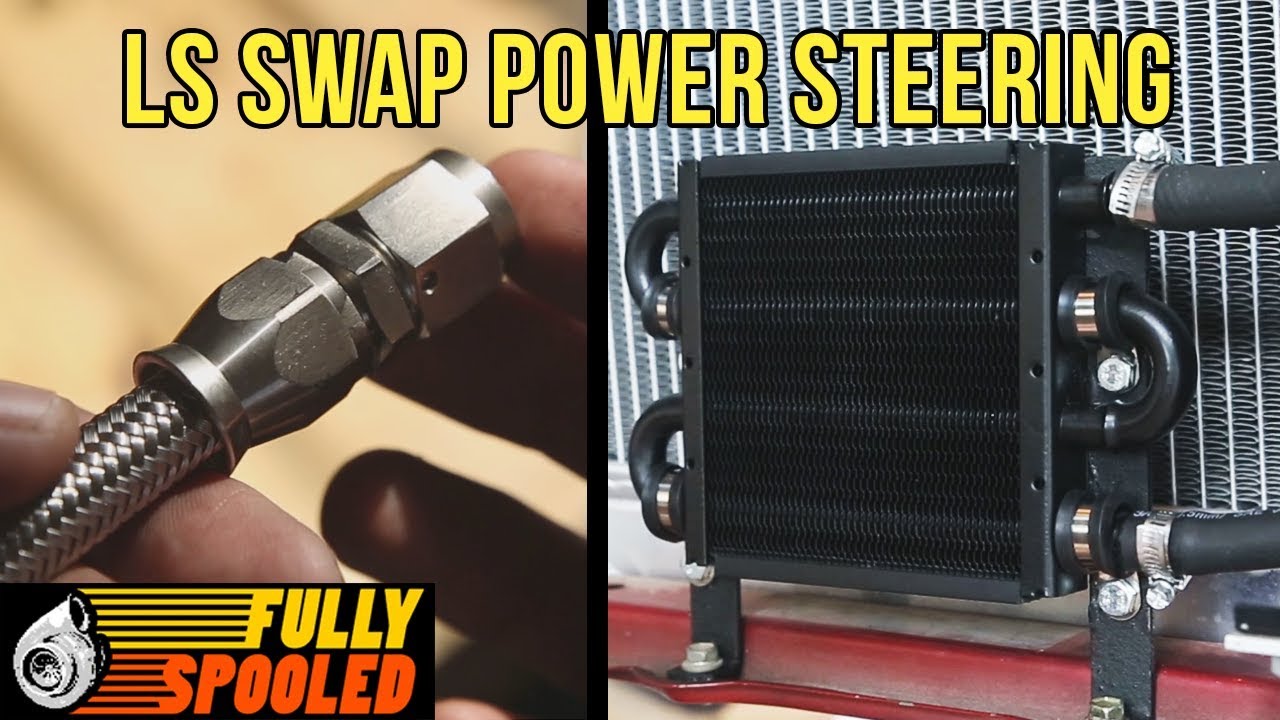 Lexus SC400 Drift Build. Ep.42 LS Swap Power Steering Cooler and Lines Install YouTube