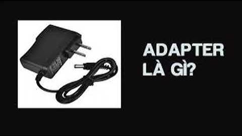 Adapter male d5 16inch d4 6 là gì năm 2024