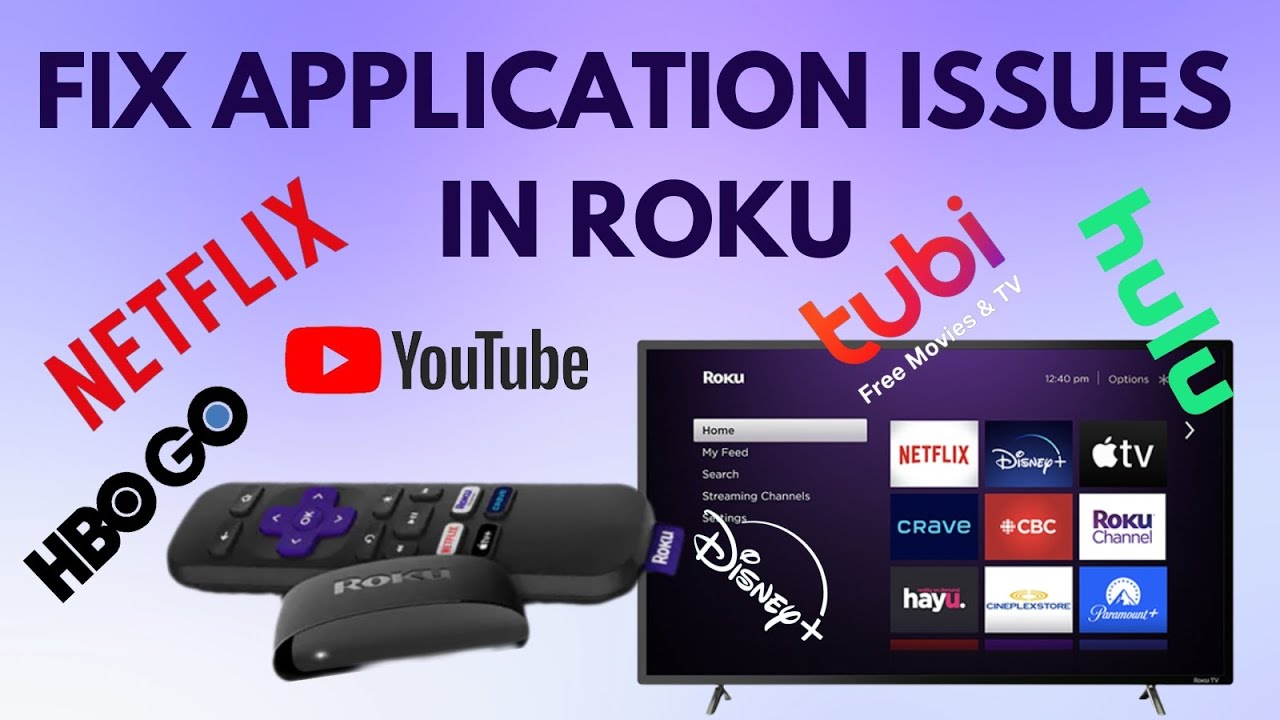 How to fix apps not opening in a Roku device