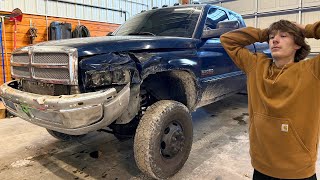 My Brother WRECKED The Truck I SUPRISED Him With!