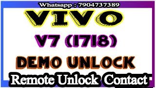 Vivo V7 Demo Unlock screenshot 2
