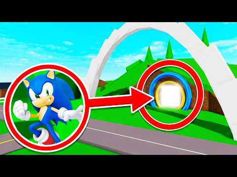 I Found SONIC'S SECRET BASE In Roblox Brookhaven 🏡RP