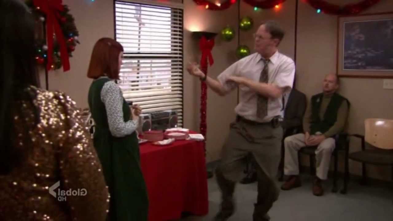 The Office This is christmas Dwight crashes the party [Season 8] HD