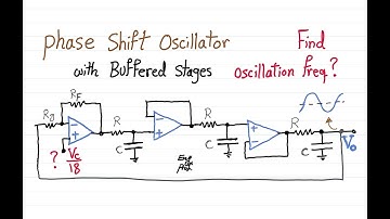 Phase Shift Oscillator Design: Find the oscillation frequency?