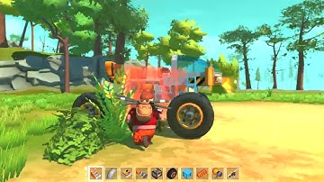 A little backflip - Scrap Mechanic