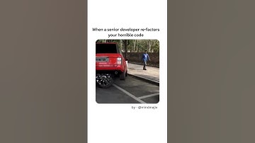 When Senior Developer Fixes Your Code 😂 #developermemes #codingmemes #funny #comedy #Programmingmeme