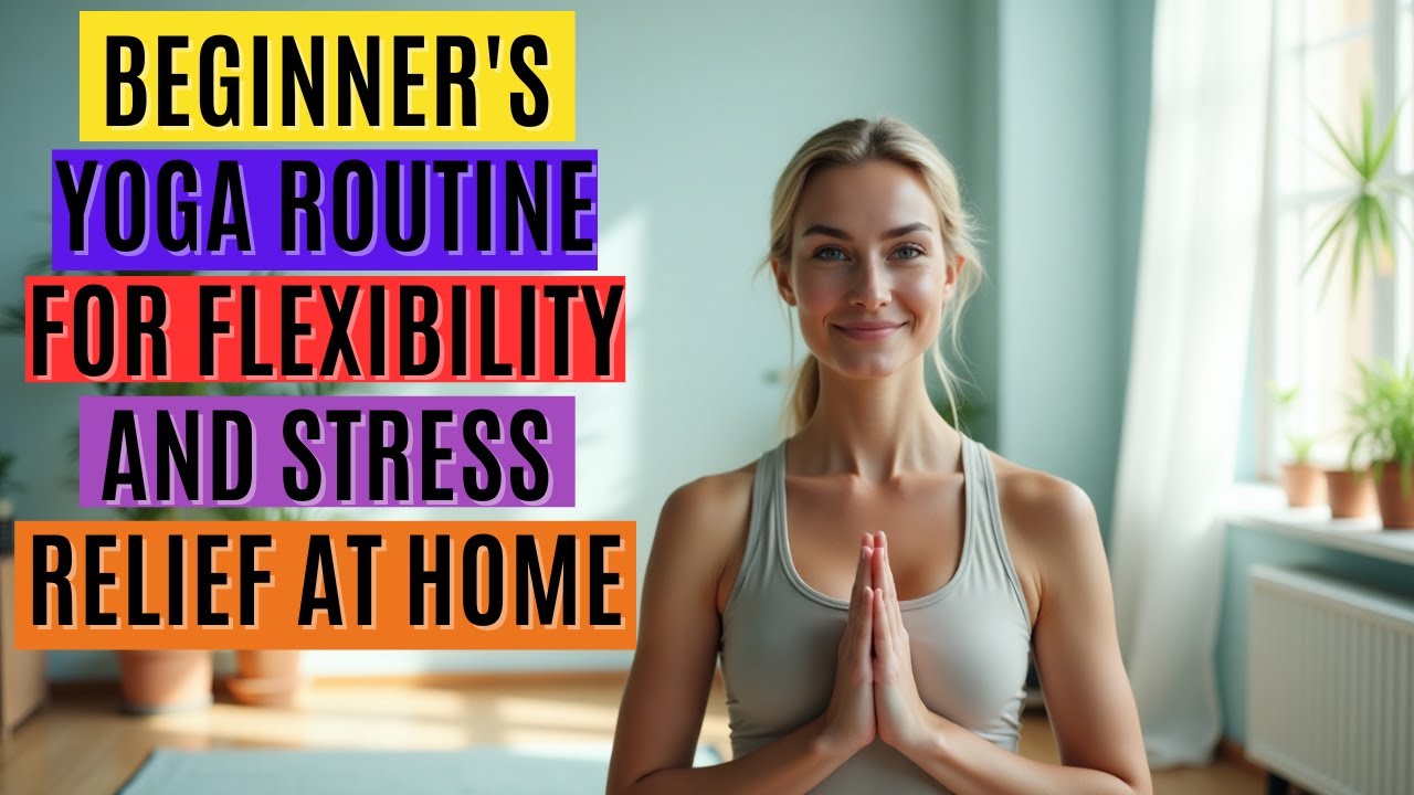 Beginner's Yoga Routine for Flexibility and Stress Relief at Home