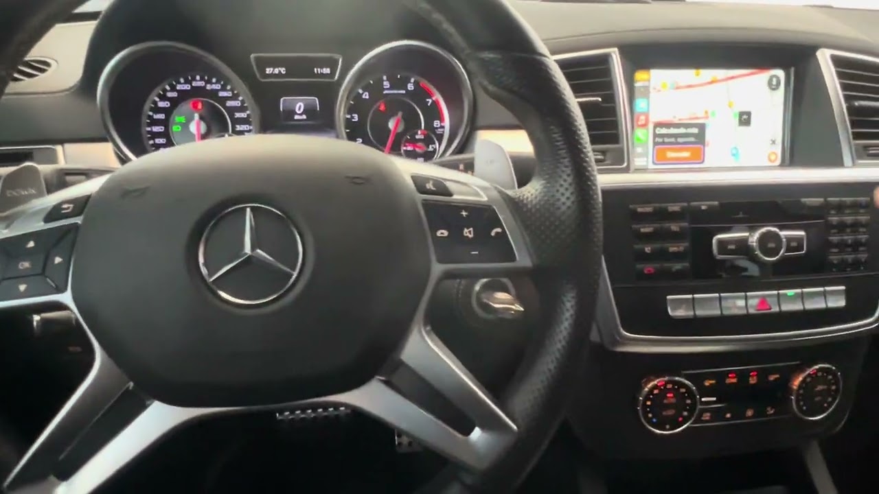 Mercedes GL 63 AMG - Instalação CarPlay e Android Auto conexão sem fio - ArtsomAuto