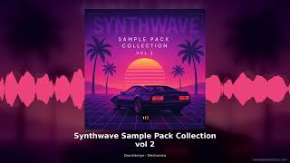 Synthwave Sample Pack Collection vol 2 Downtempo Electronica MIDI Pack