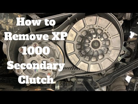 How to remove the secondary clutch on a Polaris Ranger XP 1000 NBS model — Hunterworks video thumbnail