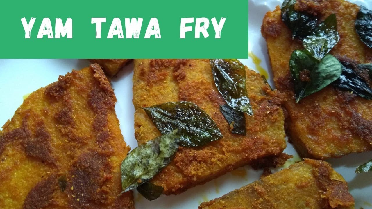 SURAN TAWA FRY | YAM TAWA FRY | SENAI KIZHANGU ROAST | SURAN RECIPE | Indian Mom