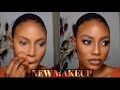TRYING NEW PRODUCTS CHARLOTTE TILBURY, OUMA BEAUTY,TOO FACED & MORE + SOFT BROWN EYE MAKEUP TUTORIAL