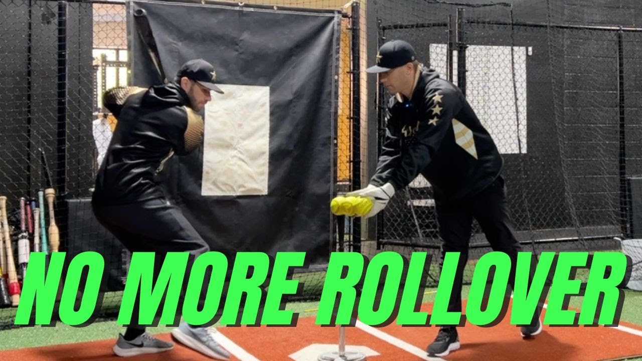 How to STOP Rolling Over [Softball Hitting Drill] YouTube