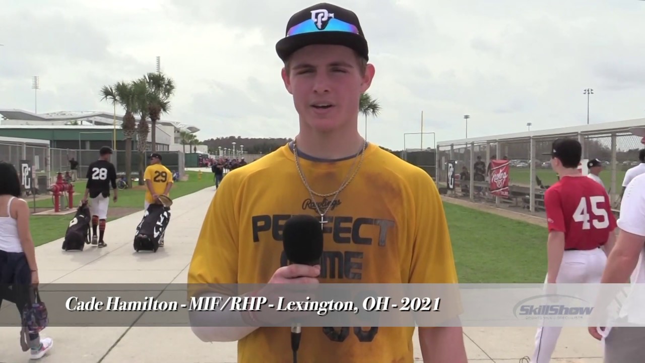 Cade Hamilton - MIF/RHP - Lexington, OH - 2021 - YouTube