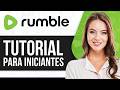 Tutorial do Rumble Para Iniciantes 2026: Como Usar o Rumble