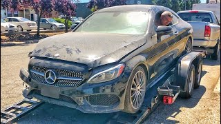 Купили Битый Mercedes C-Coupe С Аукциона / Что с Ней Не Так?