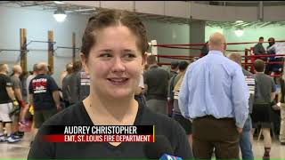 First Responders Competing To Box In Guns N Hoses