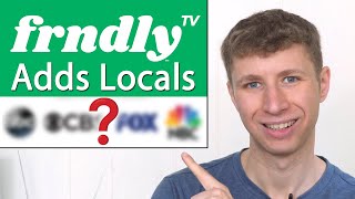 $7/Month Frndly TV Adds Local Channels  Locast Alternative?