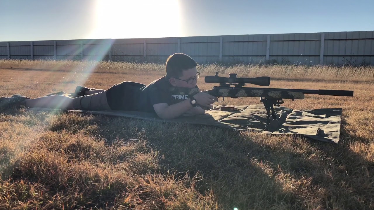 First time shooting my CZ 455 Precision Trainer from 50 yards