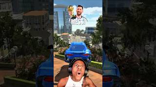 Messi vs Ronaldo in JUMP TEST 😱 Car Parking #carparkingmultiplayer #automobile #shorts #memes #gta