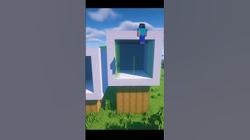 Minecraft Cube House🏠 | MINECRAFT BUILD |TIMELAPSE VIDEO #shorts #minecraft