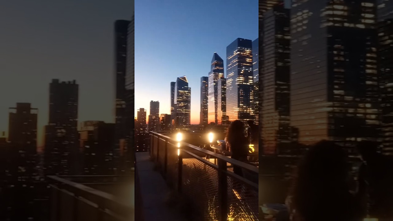 sunset from my building's rooftop the other day