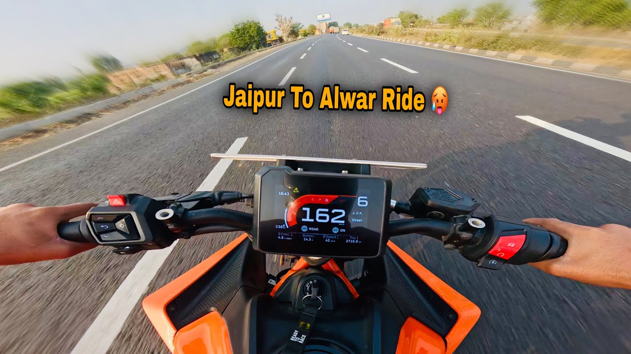 Jaipur To Alwar Ride On Duke 390 🥵 || Finally back to alwar 😍