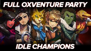 OXVENTURE in D&D Game Idle Champions! All the Oxventure Characters Together at Last screenshot 4