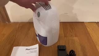 Pro Breeze Mini Dehumidifier Review