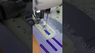 Perfect Buttonhole on Semi Portable Sewing Machine #sewingtips #craft