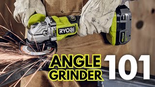 How to Use an Angle Grinder | RYOBI Tools 101