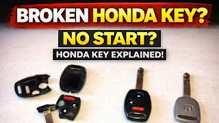 Honda Keys - Problems & SOLUTIONS!!! Yes You Can Drive Drive With Any Of These Keys! Valet Included!