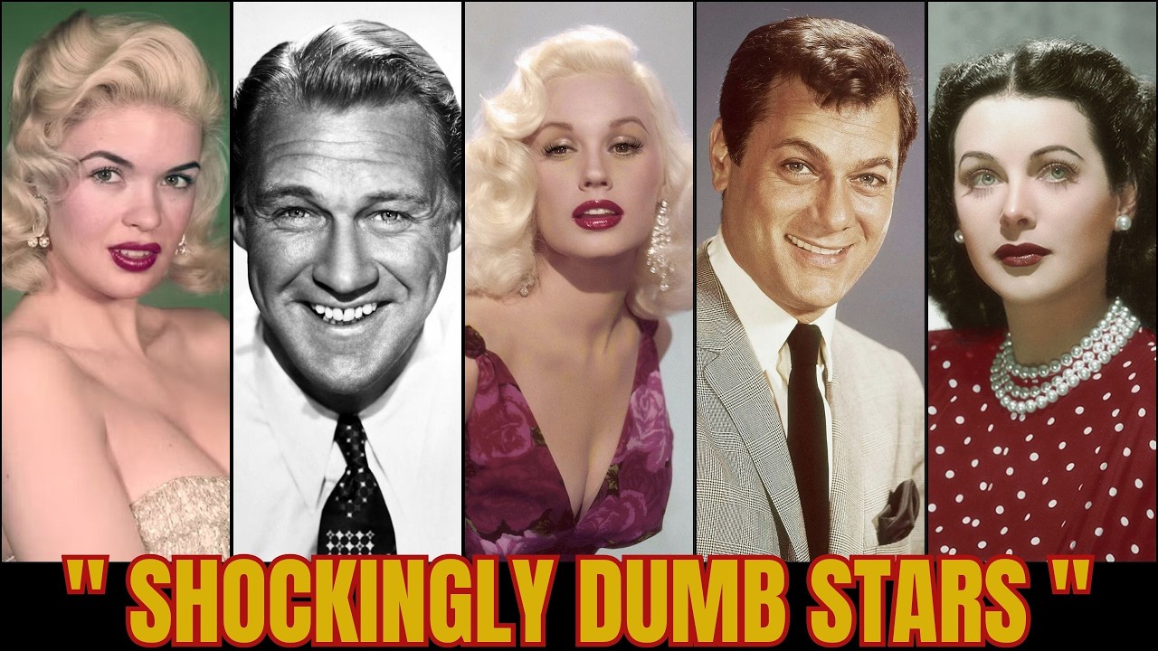 Nine Golden Age Stars Shockingly Unintelligent