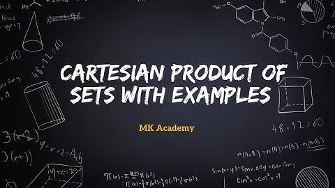 Cartesian Product of Sets | in urdu\hindi | with examples